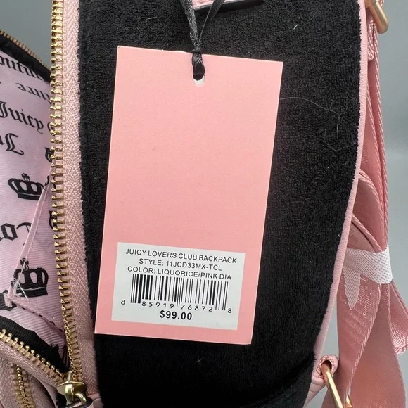Juicy couture juicy lovers club backpack